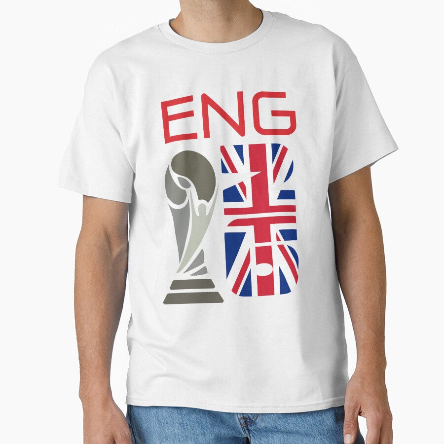 ENG 2026 Football World Cup Trophy Shirt UK Flag Soccer Fan Tee by tarzbol