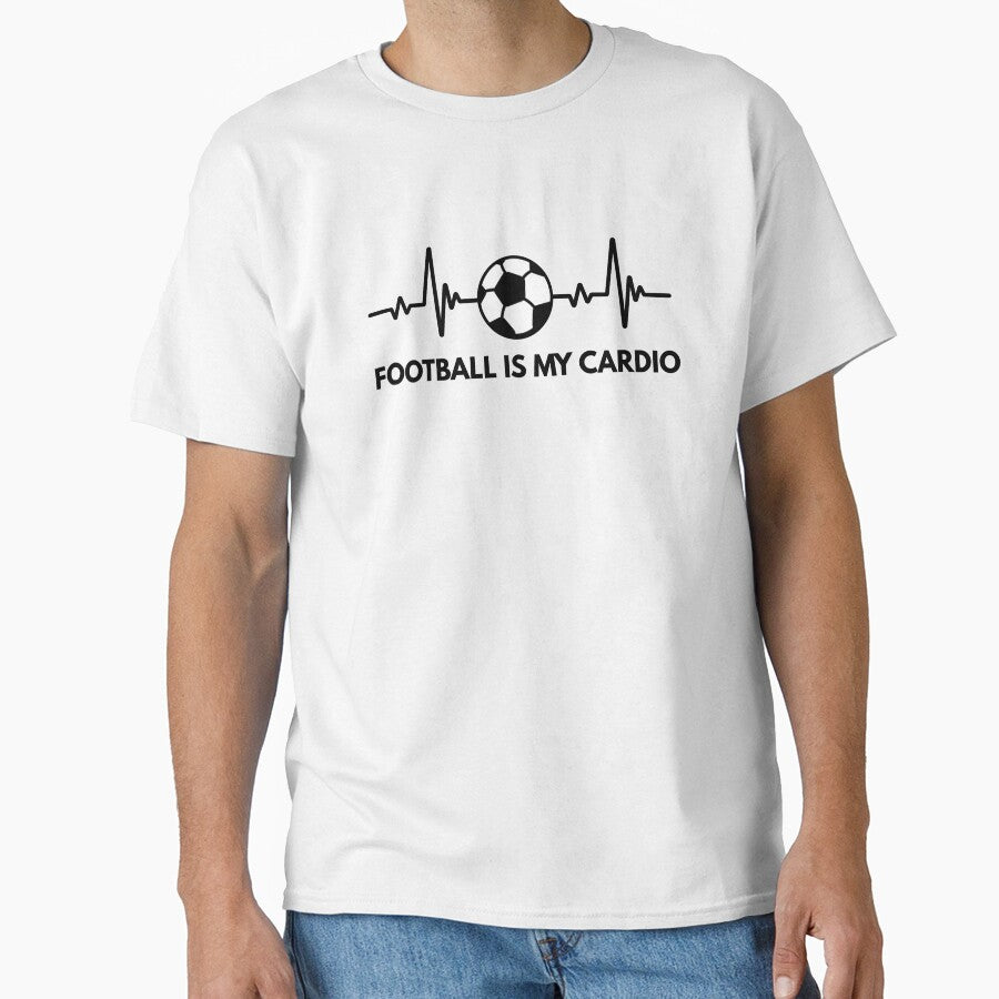 Football Is My Cardio Soccer Fan by Tattyarts
