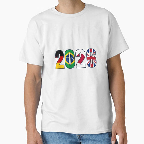 2026 Football — Flag Typography Germany Brazil Japan England by David Mateo ArtWorks