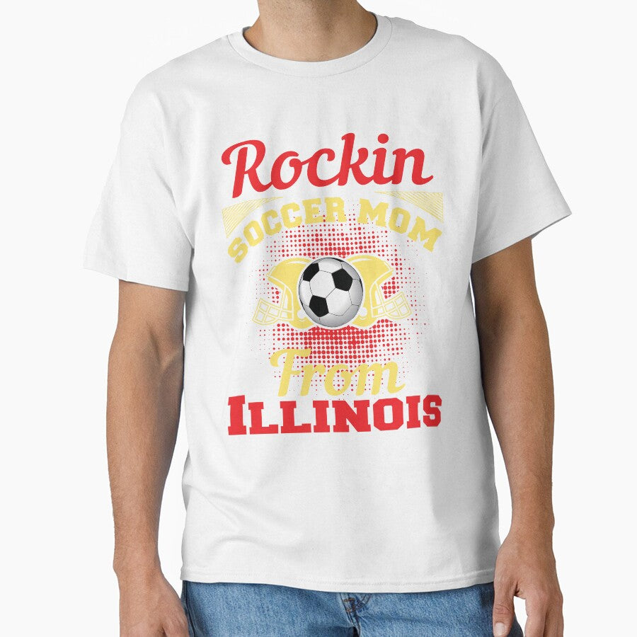 Rockin Soccer Mom From Illinois by LarrysDesigns