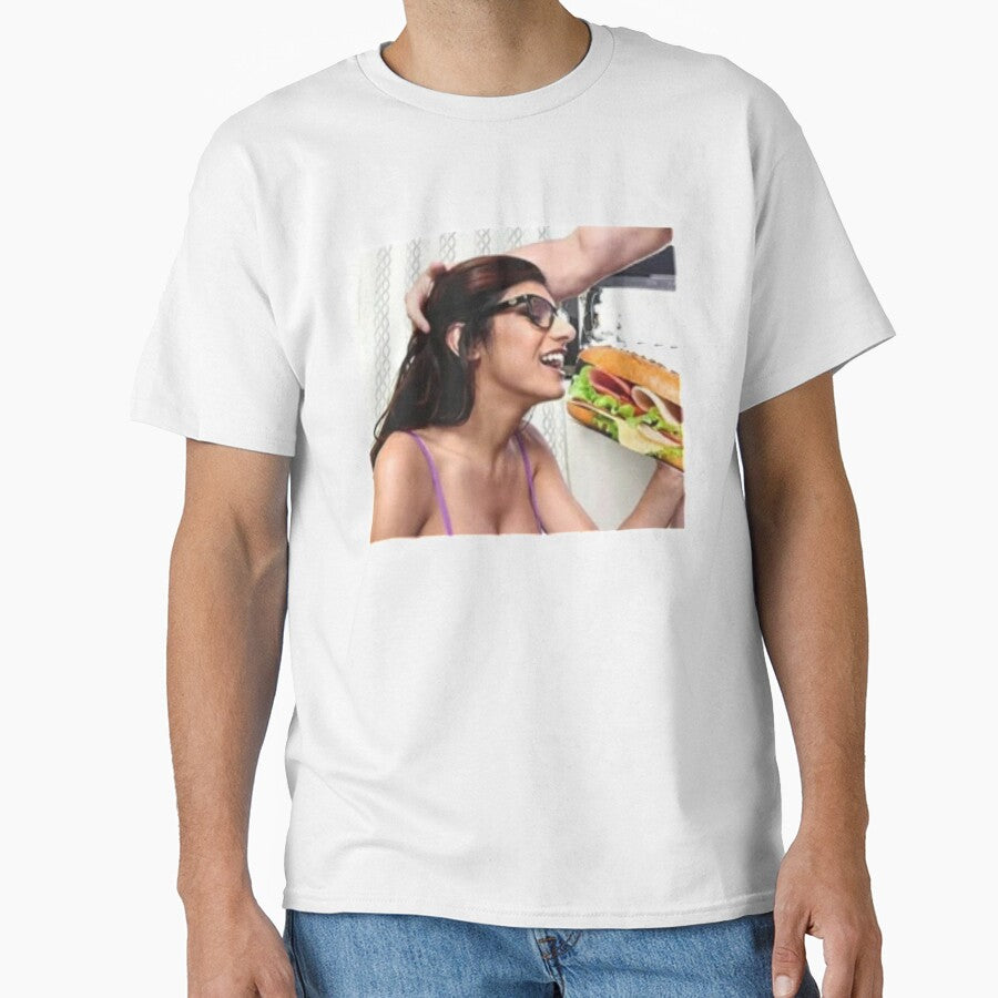 Mia Khalifa having lunch by PainKiller94