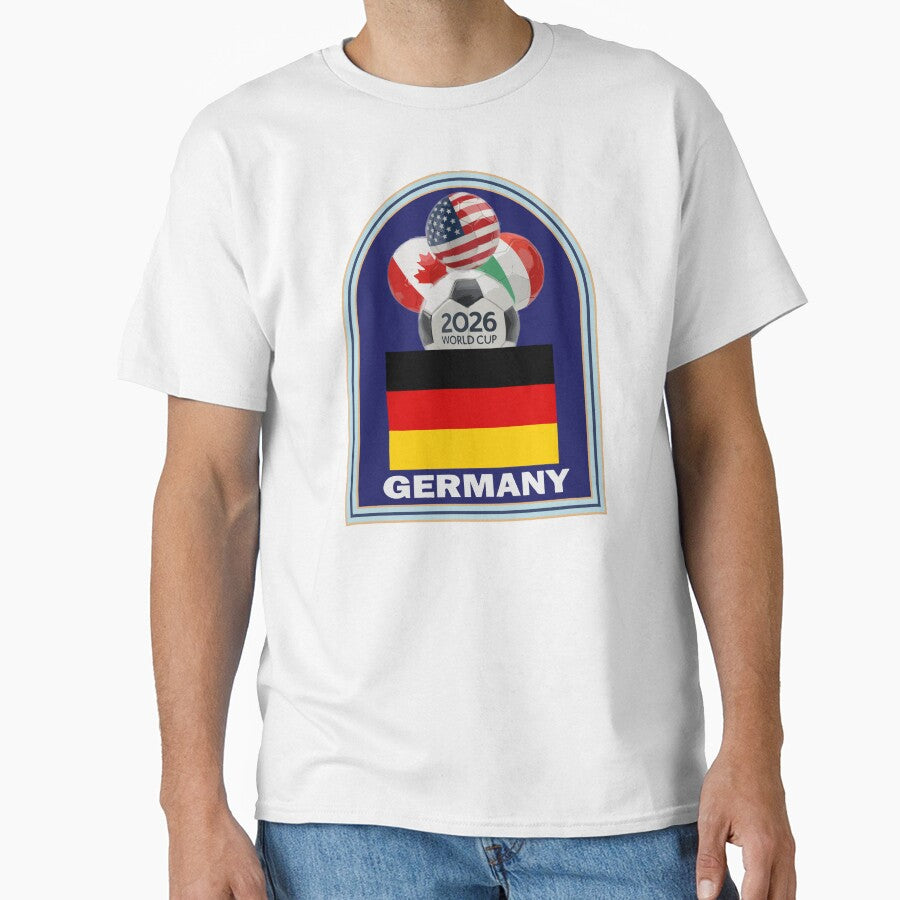 Germany 2026 Soccer T-shirt by benchpod47