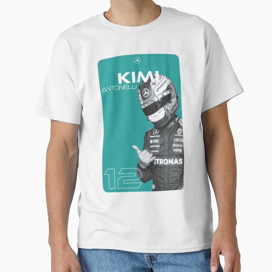 Kimi Antonelli Formula 1 - Minimalist by Otherlane Studio