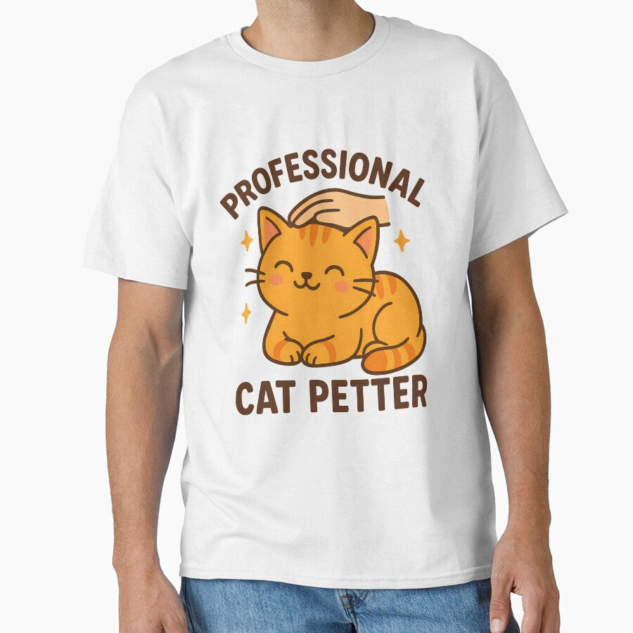 Professional Cat Petter – Cute Funny Cat Lover Gift by Happy Bag