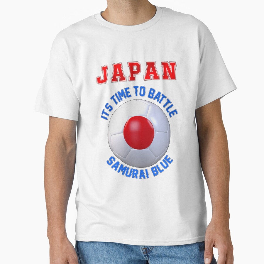 Japan fan slogan for football, japanese time to battle samurai EN by superpixus
