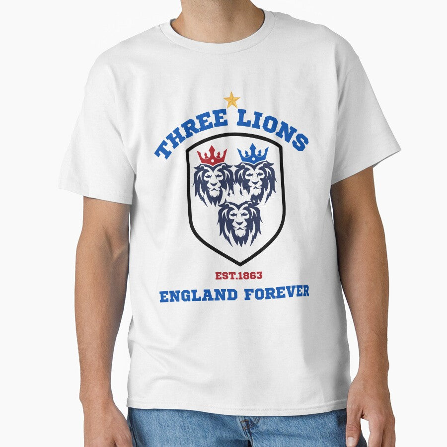 Three Lions England Forever Football Fan Graphic by WildTrace