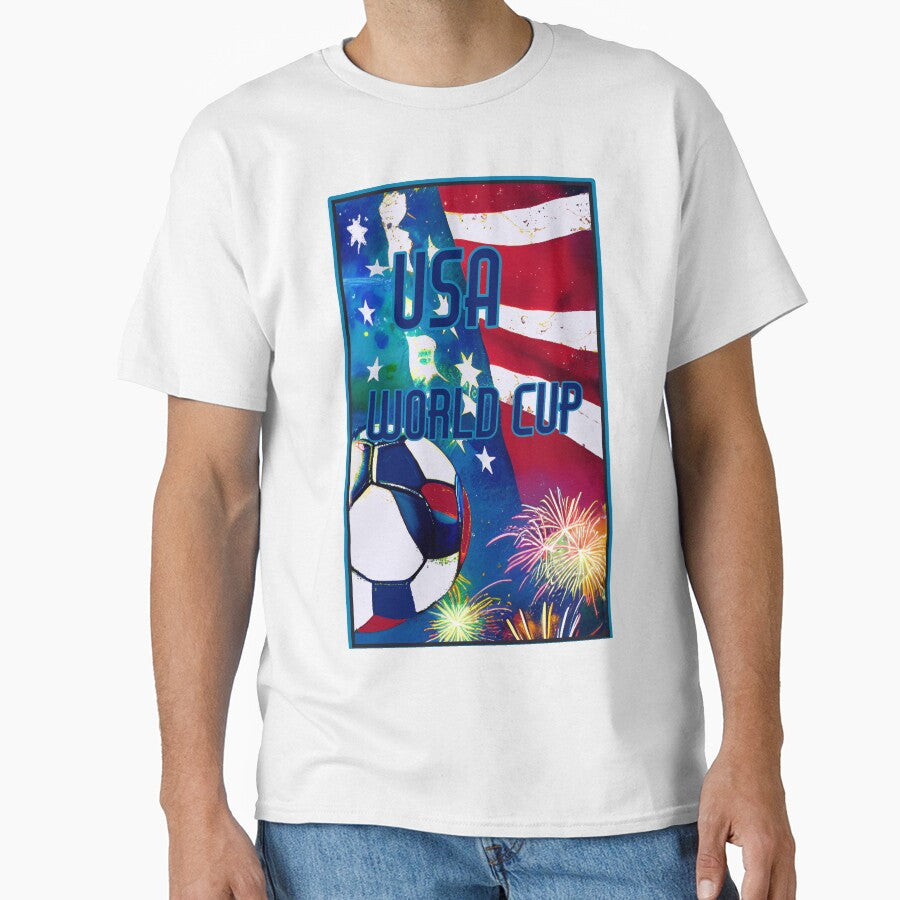 USA World Cup Soccer T shirt by Soccer-Stuff