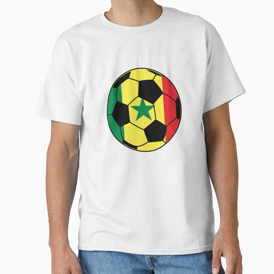 Senegal Flag Soccer Ball by FinalScoreClub