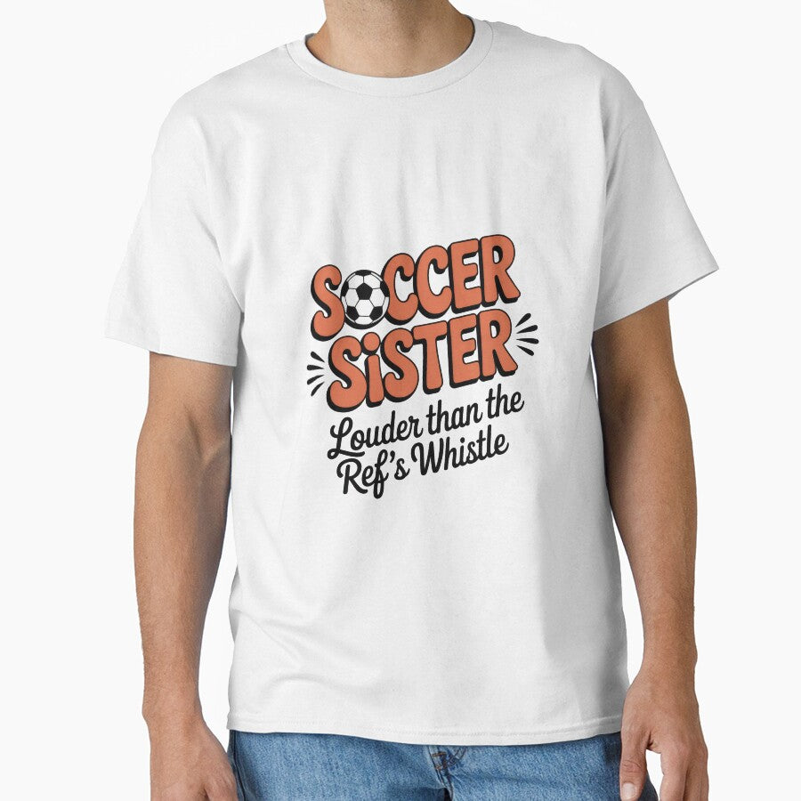 Soccer Sister T shirt Design by Enea Kelo