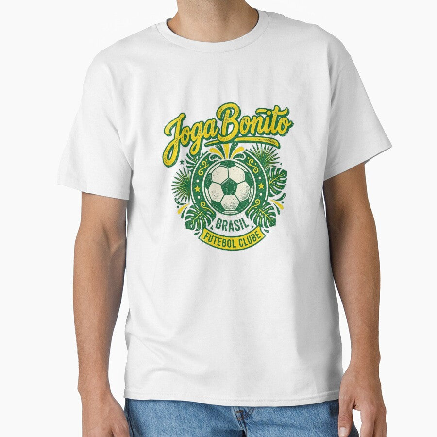 Joga Bonito Brasil Tee by Fankickstore