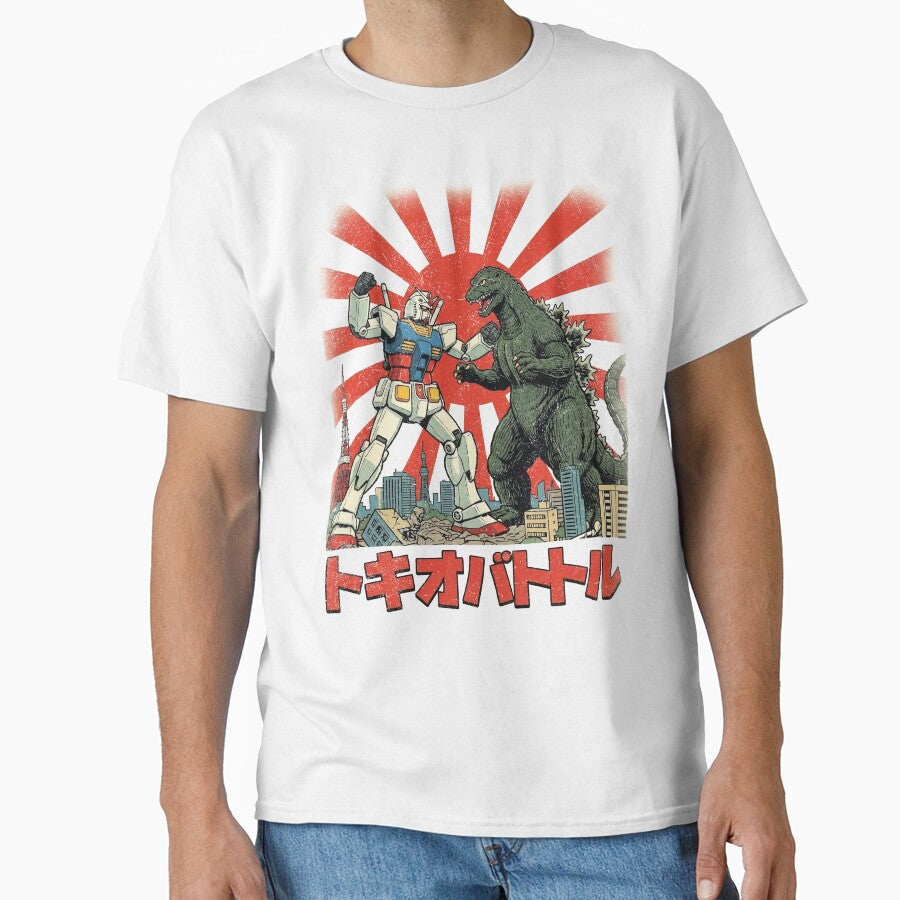 Gundam vs Godzilla by LgndryPhoenix