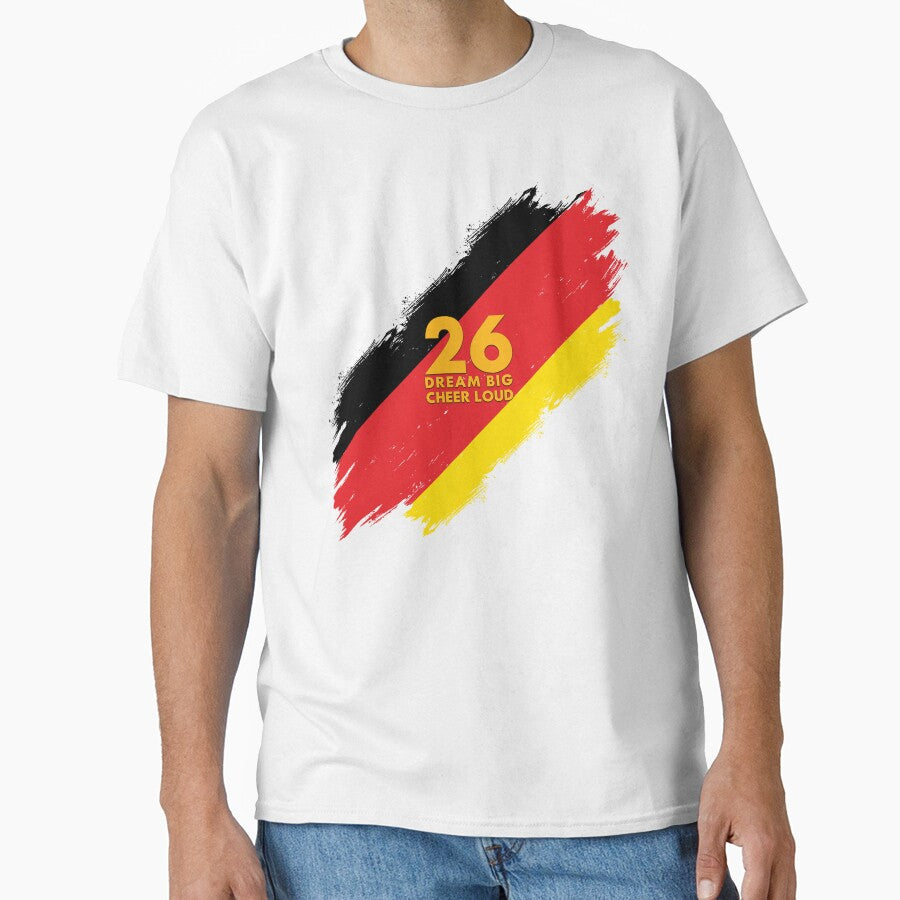 Germany Football 2026 Dream Big Cheer Loud by BananaPrint