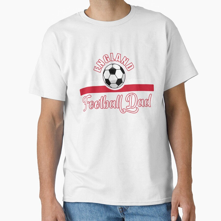 England Football Dad Father's Day Euro 2021 English Football Team Supporter by MimsTees