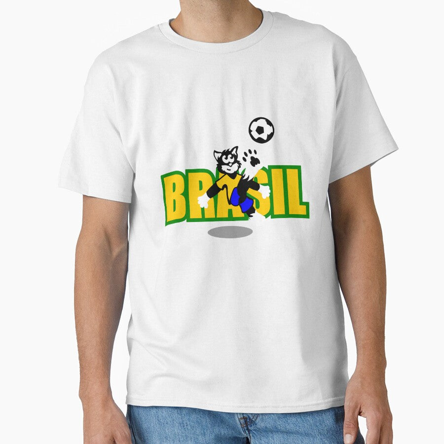 Brasil Football Cat by Travelers of the World