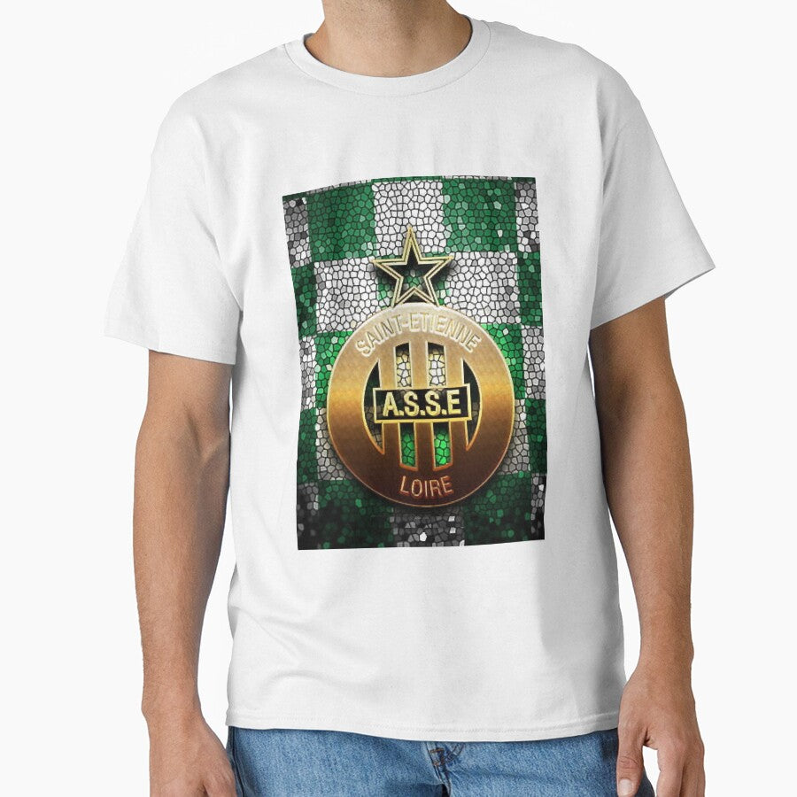 Former logo of AS Saint Etienne gold by traceh-erndon
