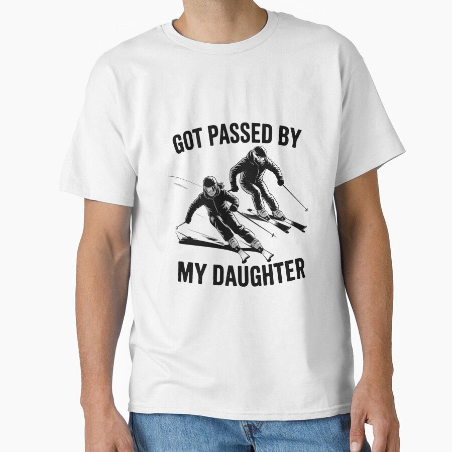 Got Passed by My Daughter Funny Skiing by ValerieRodrigue