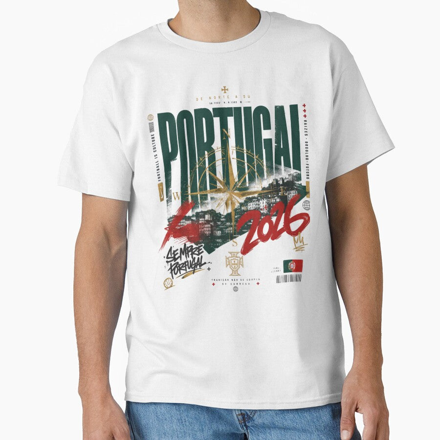 Portugal 2026 Football World Cup Glory | Seleção Fan Supporter Shirt by rushaib