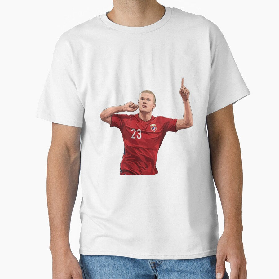 Red Jersey Football Celebration Sports Art by shoppypod