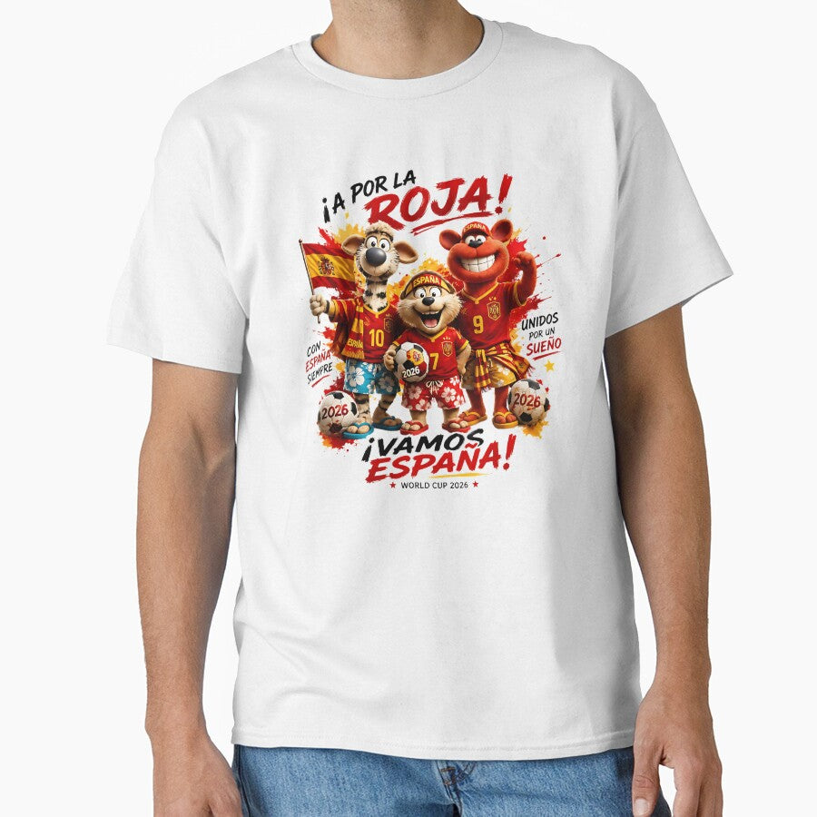 Vamos España – Spain Soccer Fans 2026 by WabiSabiSjak