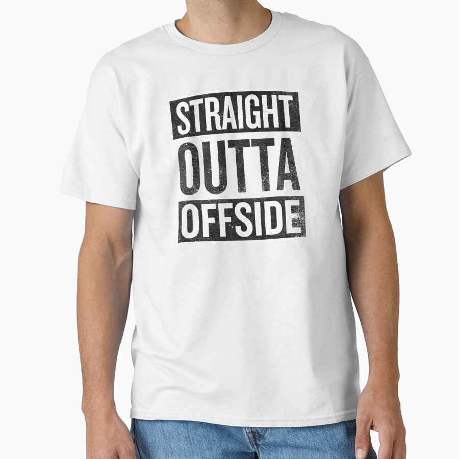 Straight Outta Offside - funny soccer by Numero14