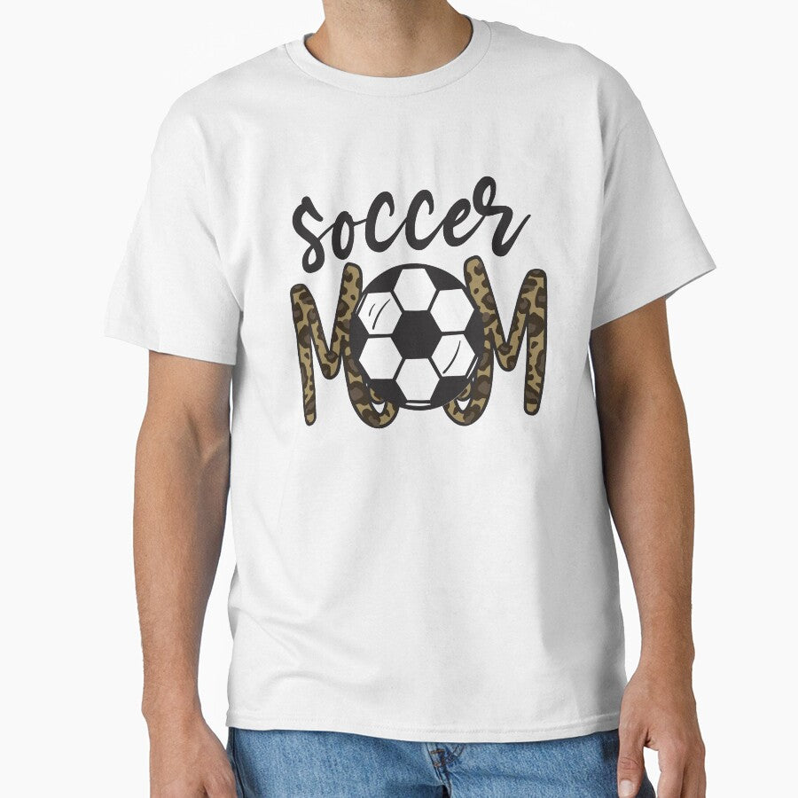 Soccer Mom Leopard Funny Soccer Mom Mother's Day 2021 by clothesy7