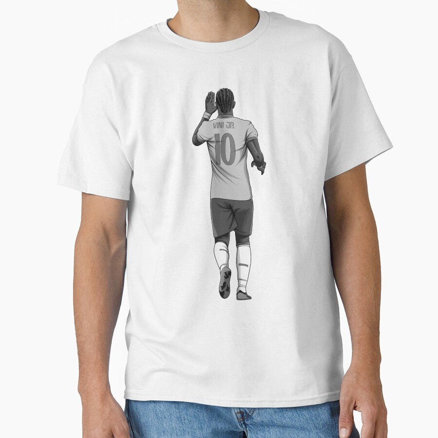 Vinicius Jr Black and White Version by Aldduardo