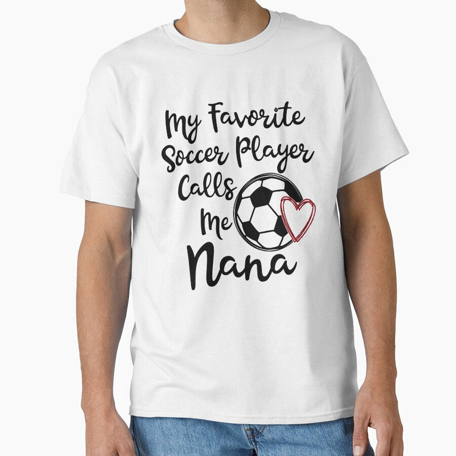 Soccer Nana Gift / Cute Soccer Grandma Gift/ My Favorite Soccer Player Calls Me Nana/ Soccer Game Gift by MommyMakesGifts