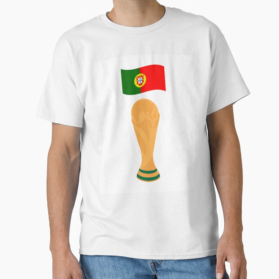 Portugal Football Fan T-Shirt by VelvetPixelShopp