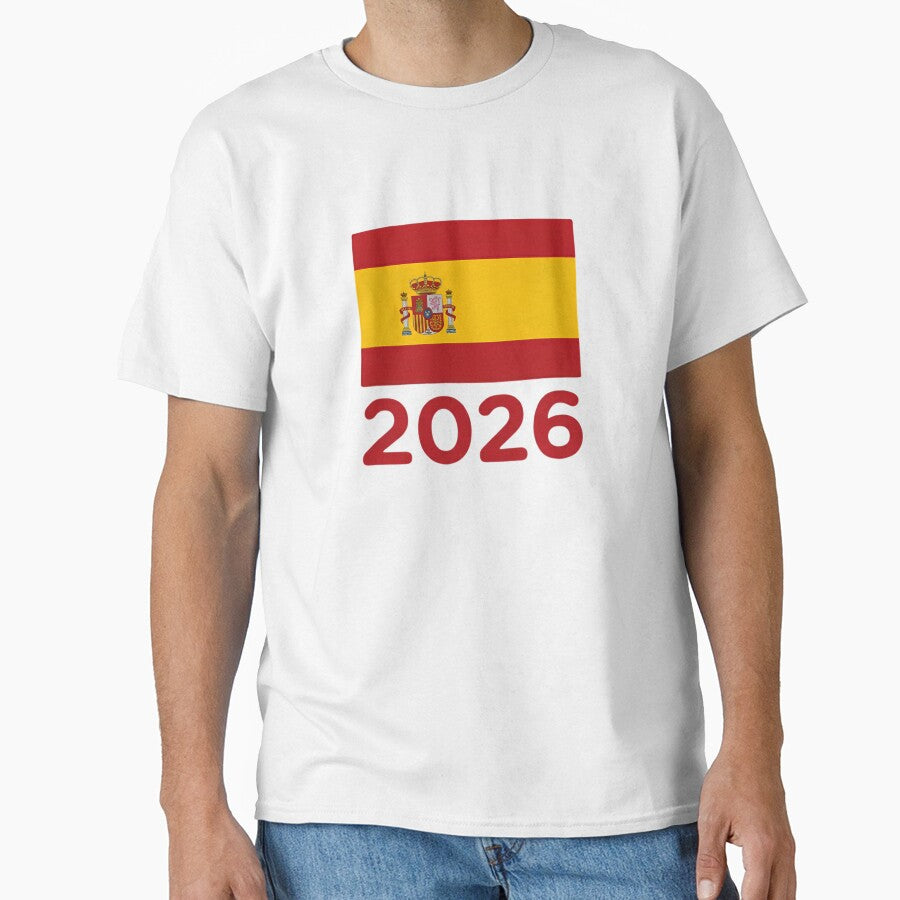Spain Flag 2026 World Cup Football Fan Design | Spanish Soccer Supporter Merchandise by 21 Tulips