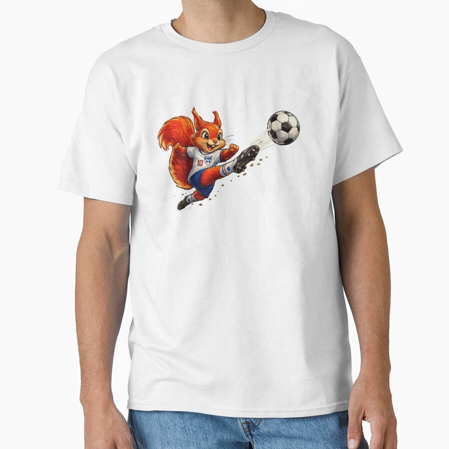 England Red Squirrel Football Team by SecretSquirrellDesigns