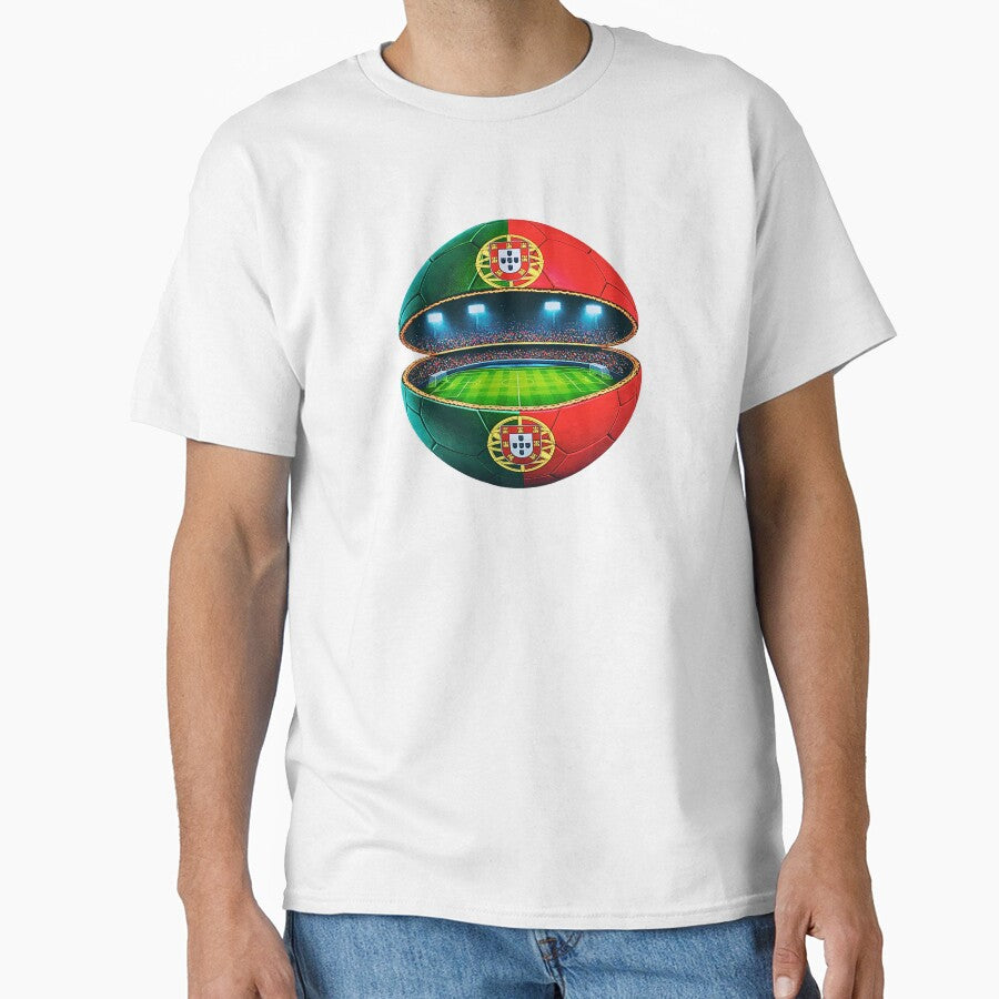 Portugal Football Stadium Ball Design by FunToTheFullest