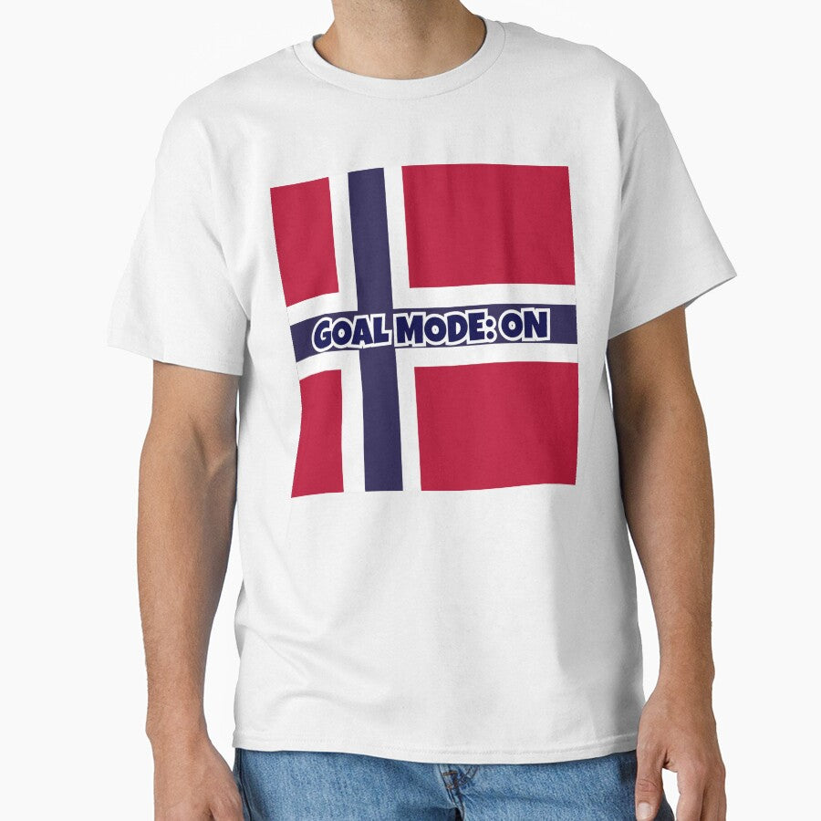 Norway Soccer Fan Shirt – GOALMODE: ON Football Tee by LovelyHappyGift