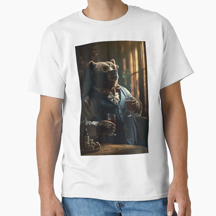 Corporate Ursine: Unleashing Your Inner Bear with a Glass of Wine by creative-maxim