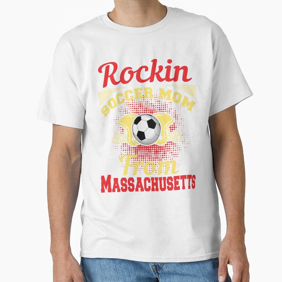 Rockin Soccer Mom From Massachusetts by LarrysDesigns