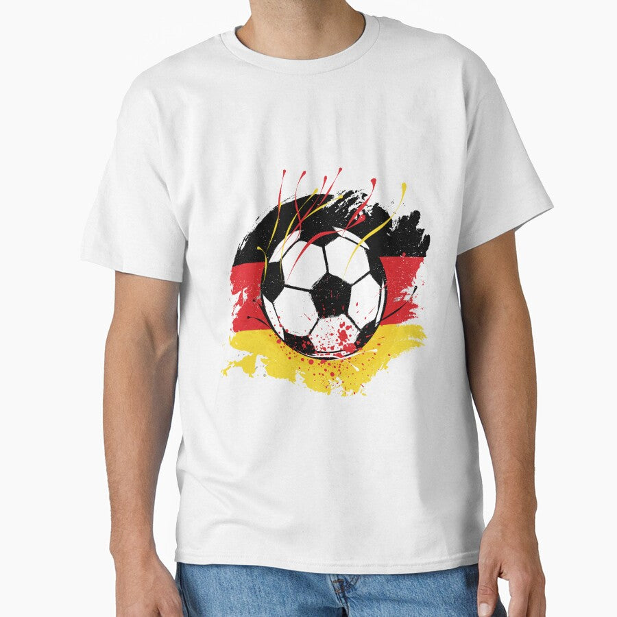 German Football German Flag Grunge Soccer Fan by Designer-Girl