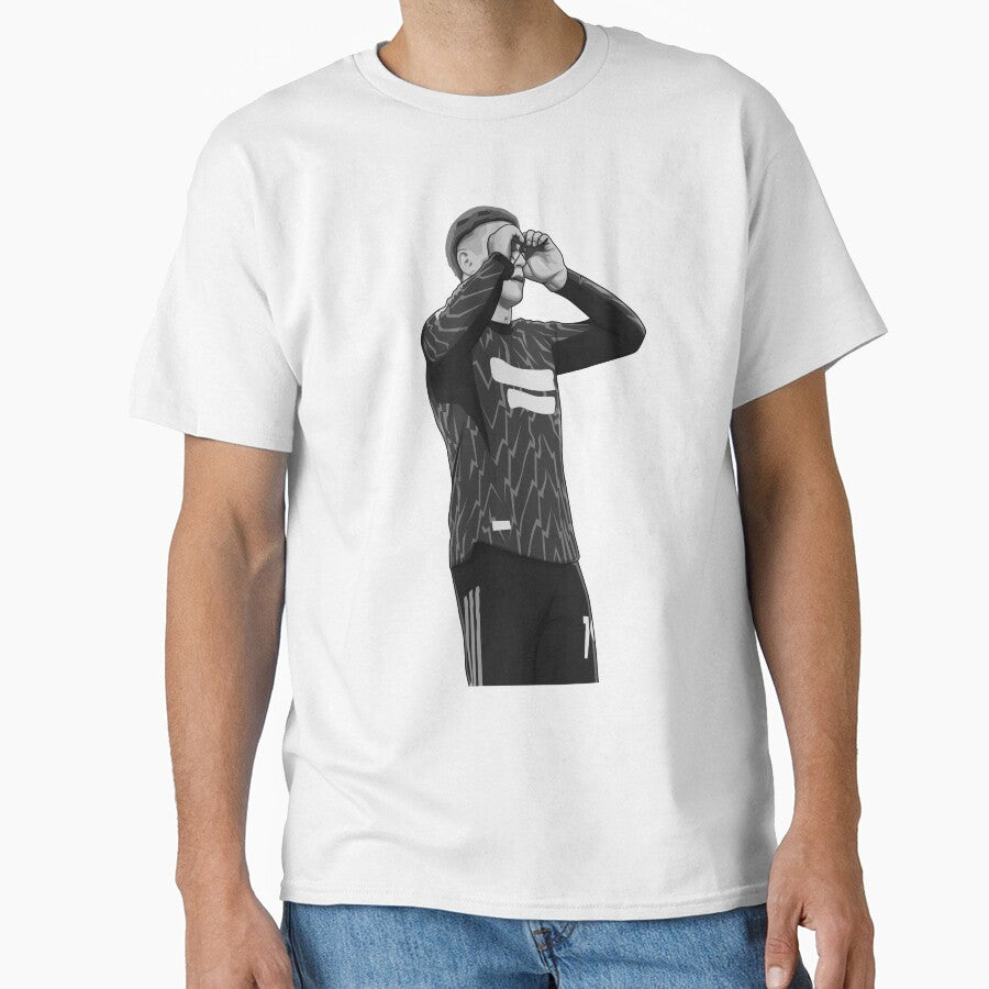 Leandro Trossard Black and White Version by Aldduardo