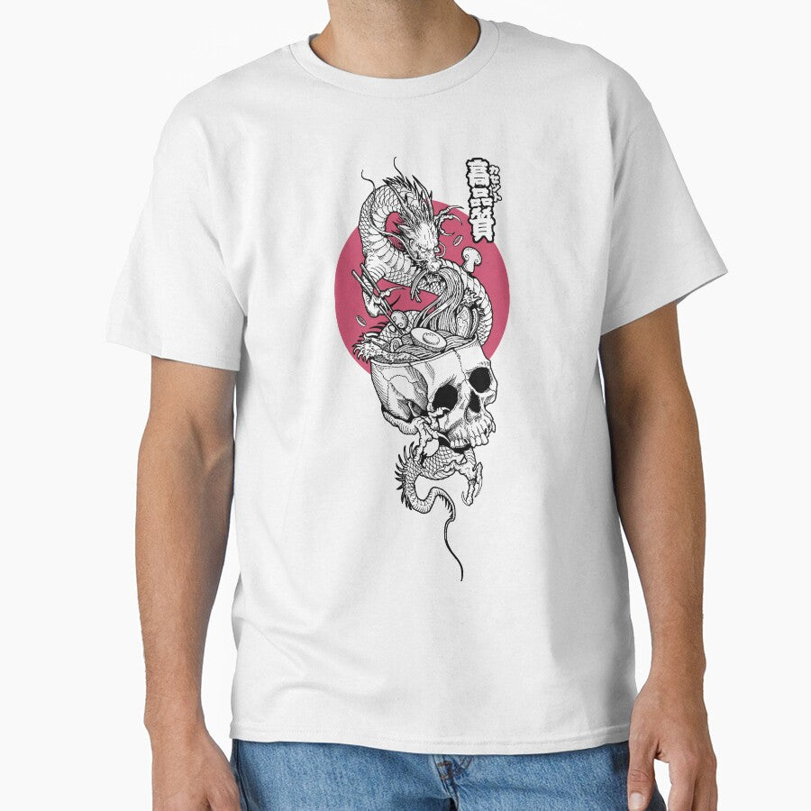 Dragon Vaporwave Japanese Ramen by OWLvision33
