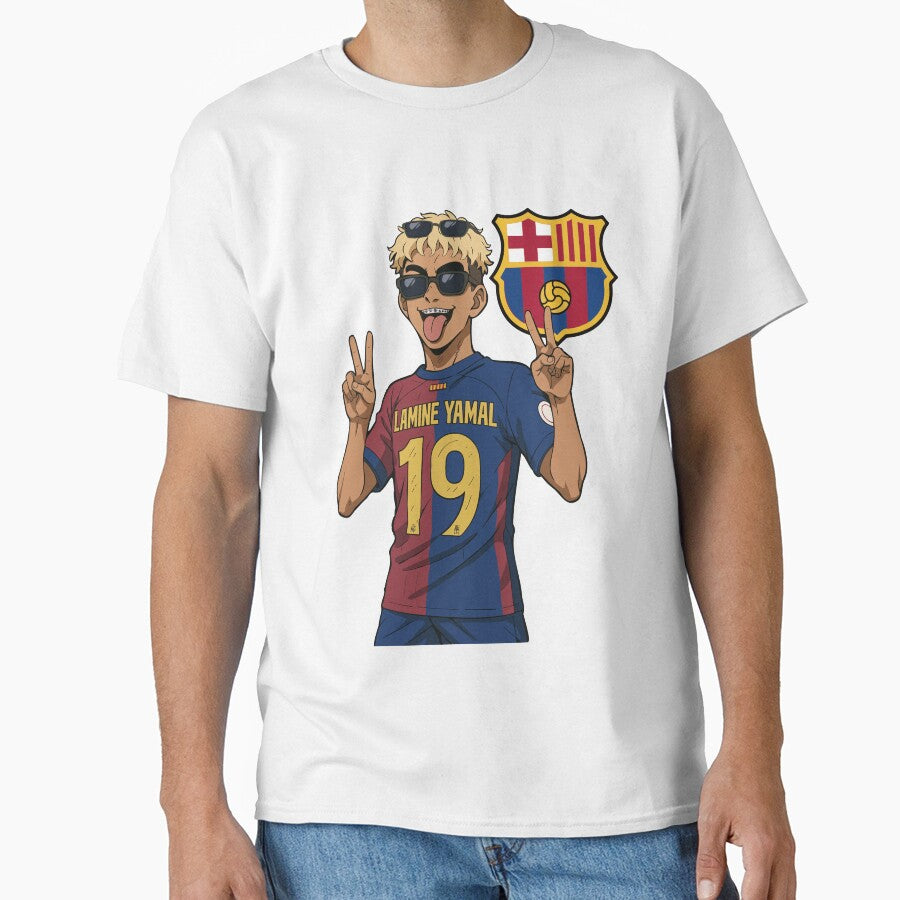 Lamine Yamal Manga Style. FC Barcelona. Design 3 by ocusido