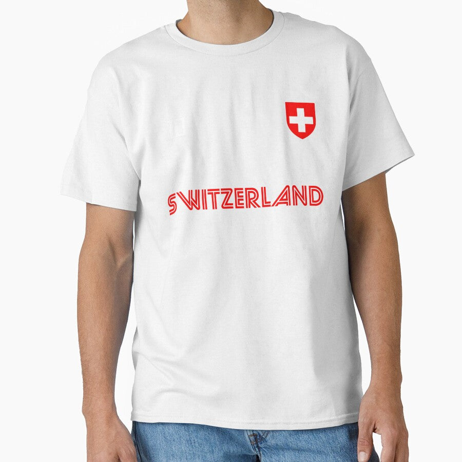 Switzerland Soccer Team Swiss Flag football fan by majuga