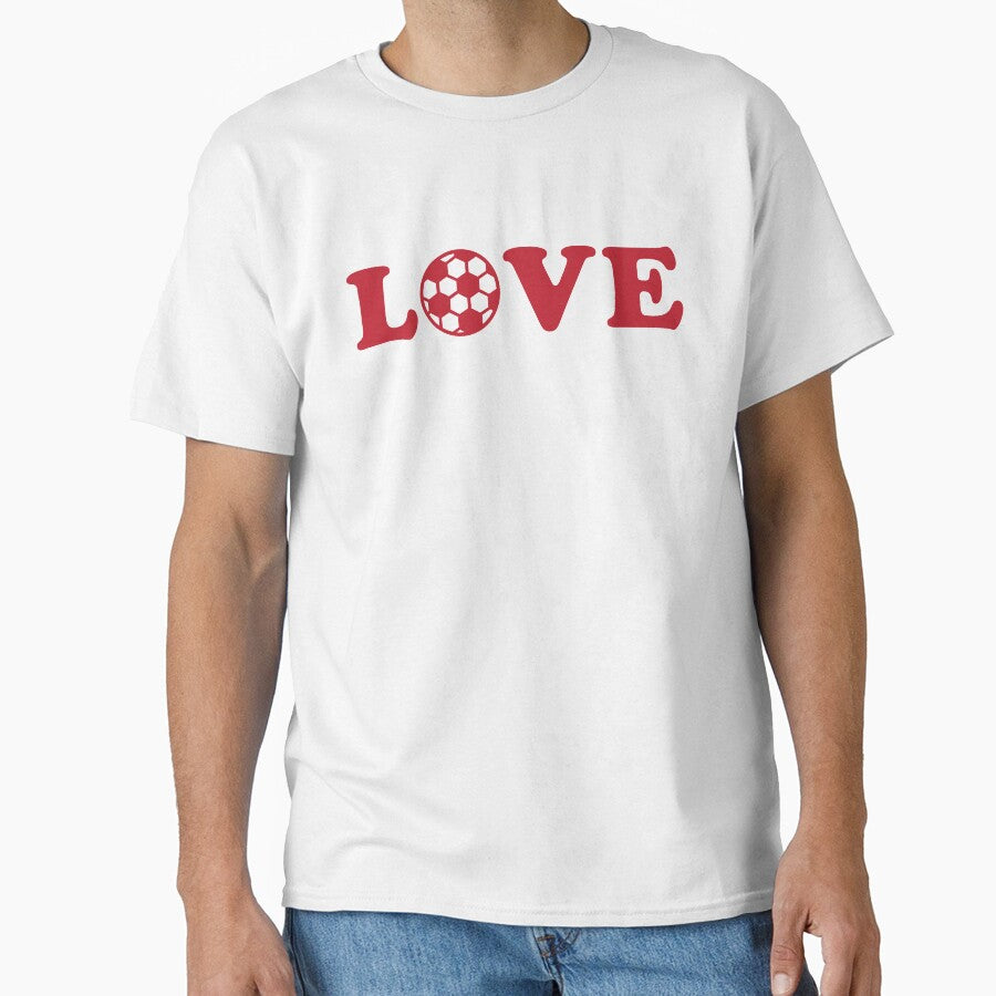 I Love Soccer Red by cmd-art