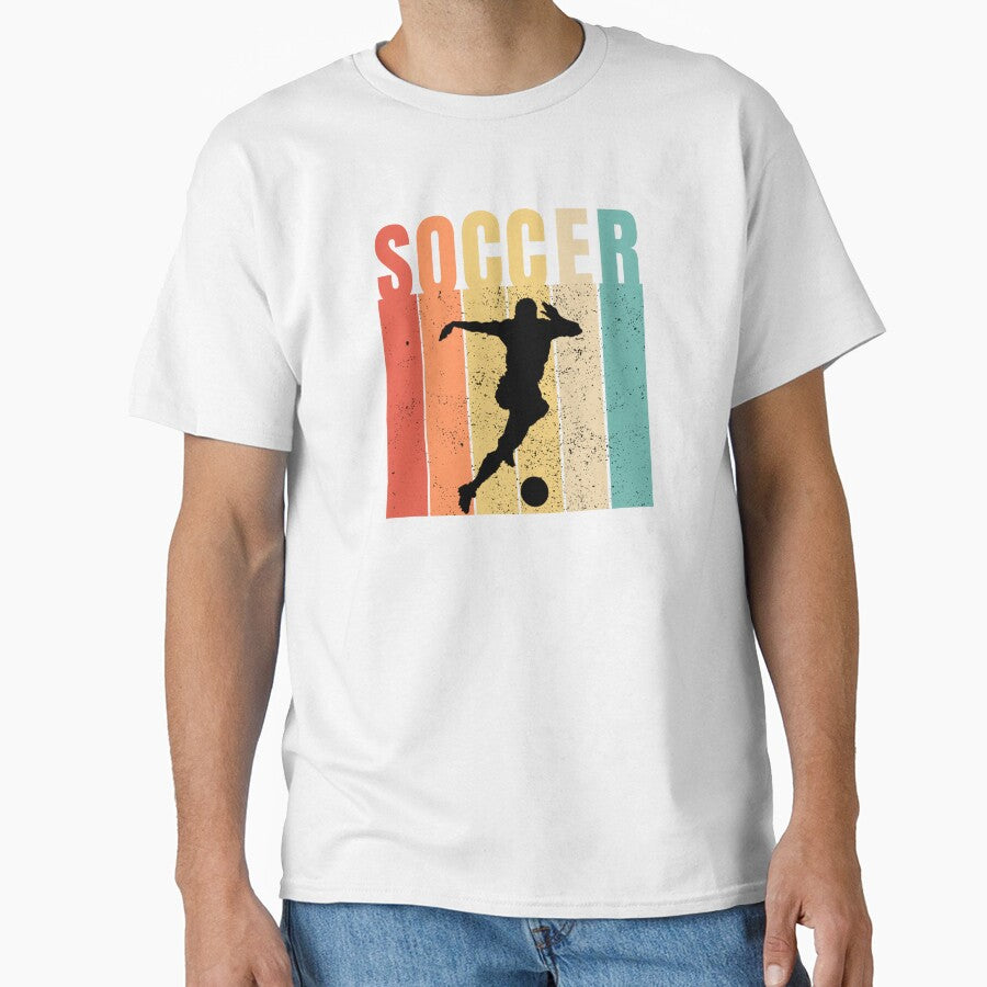Retro Soccer, Vintage Soccer by LaughingHorseCo