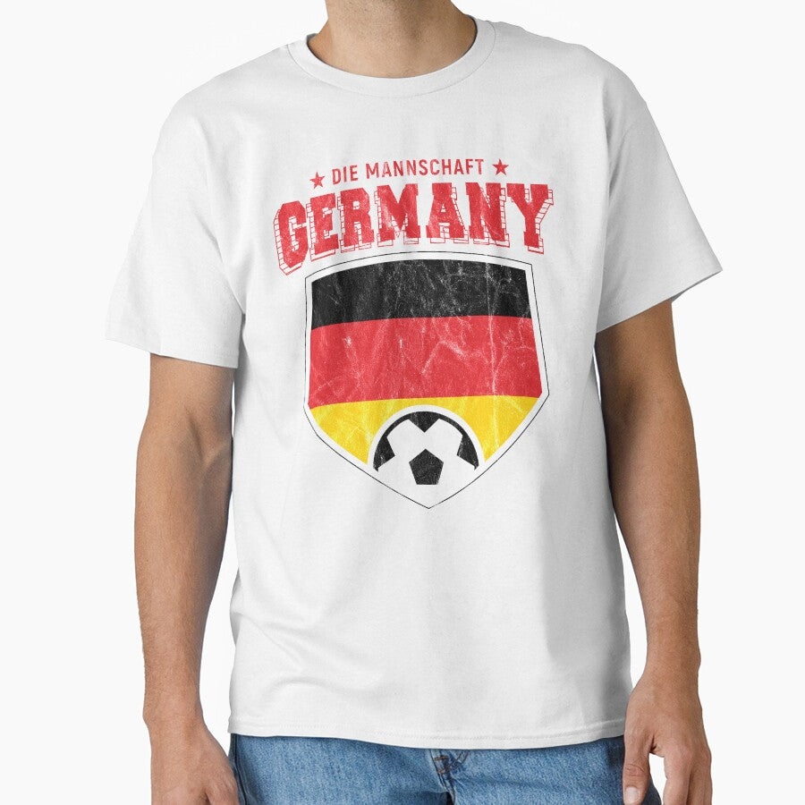 Germany Deutschland Fussball Football National Flag T Shirt World Soccer Jersey Cup by screenworks