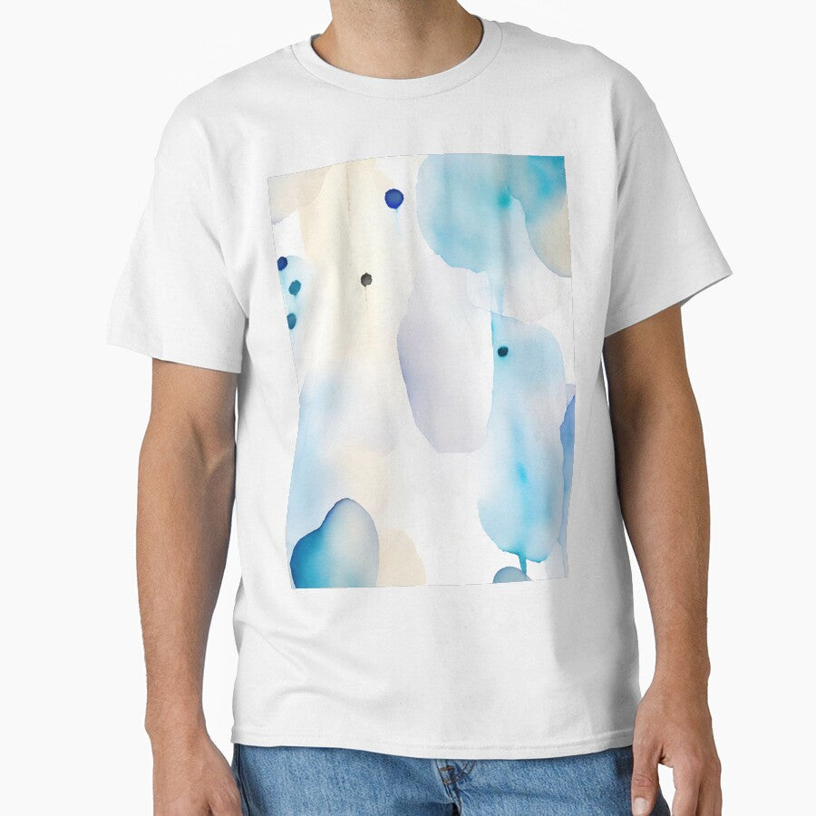 Fluid Simplicity Serene Watercolor Brush Strokes in Minimalist Patterns by Tamas Das