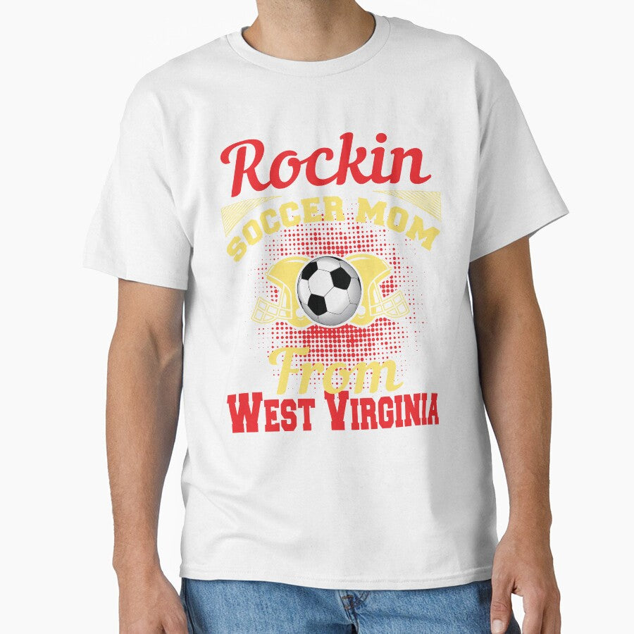 Rockin Soccer Mom From West Virginia by LarrysDesigns