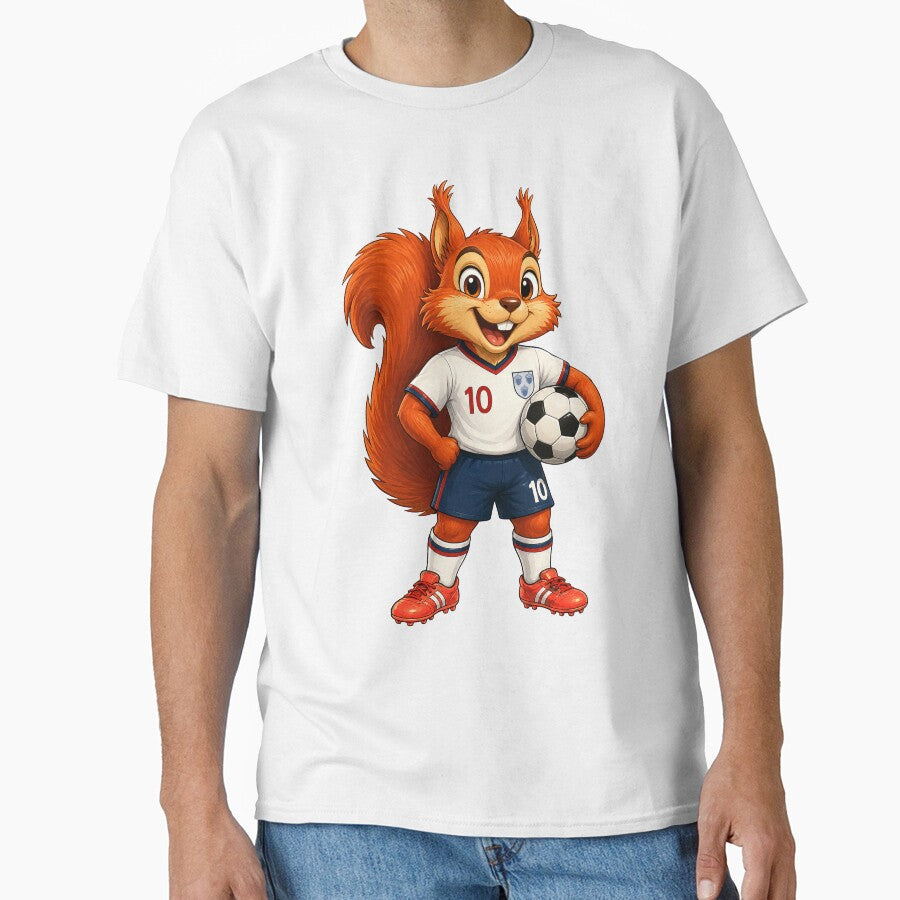 England Striker Squirrel by SecretSquirrellDesigns