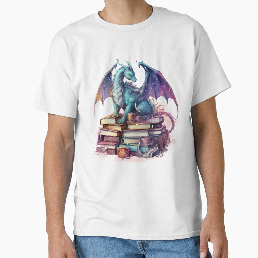 Dragons and books by PrettyPittie Shop