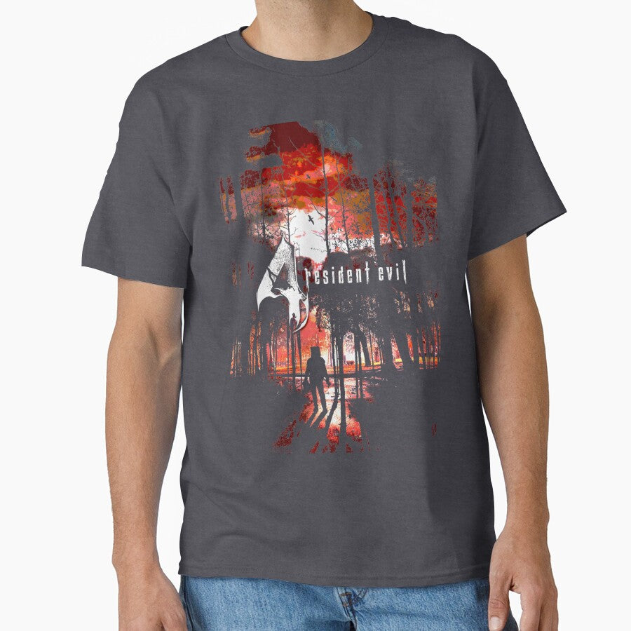 Resident Evil 4  | Resident gift | Resident T-Shirt by clabjune