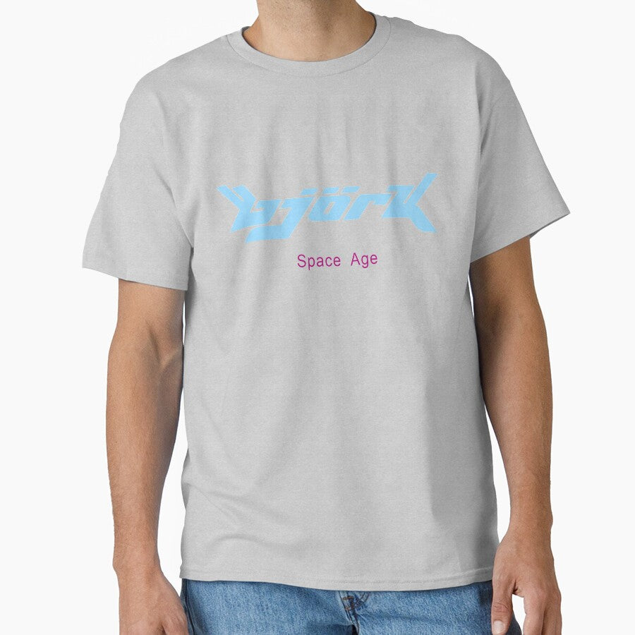 Bjork Space Age Vintage Logo (Blue) by hypelaboratory