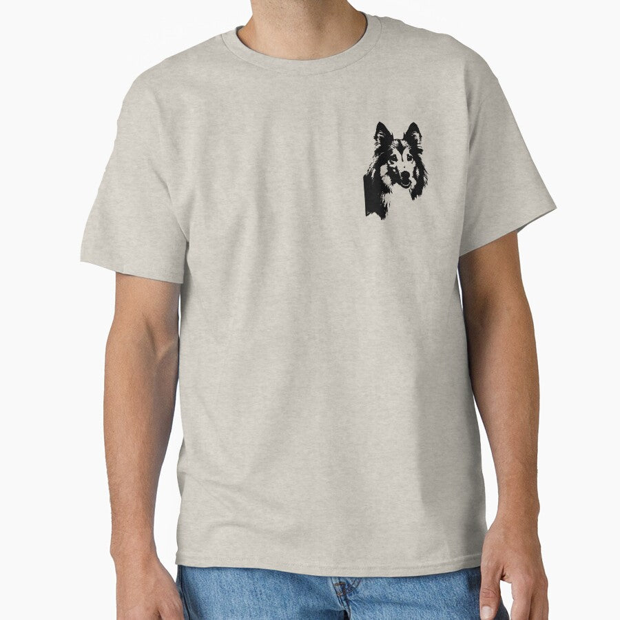 Sheltie Minimalist Dog by Whoofster