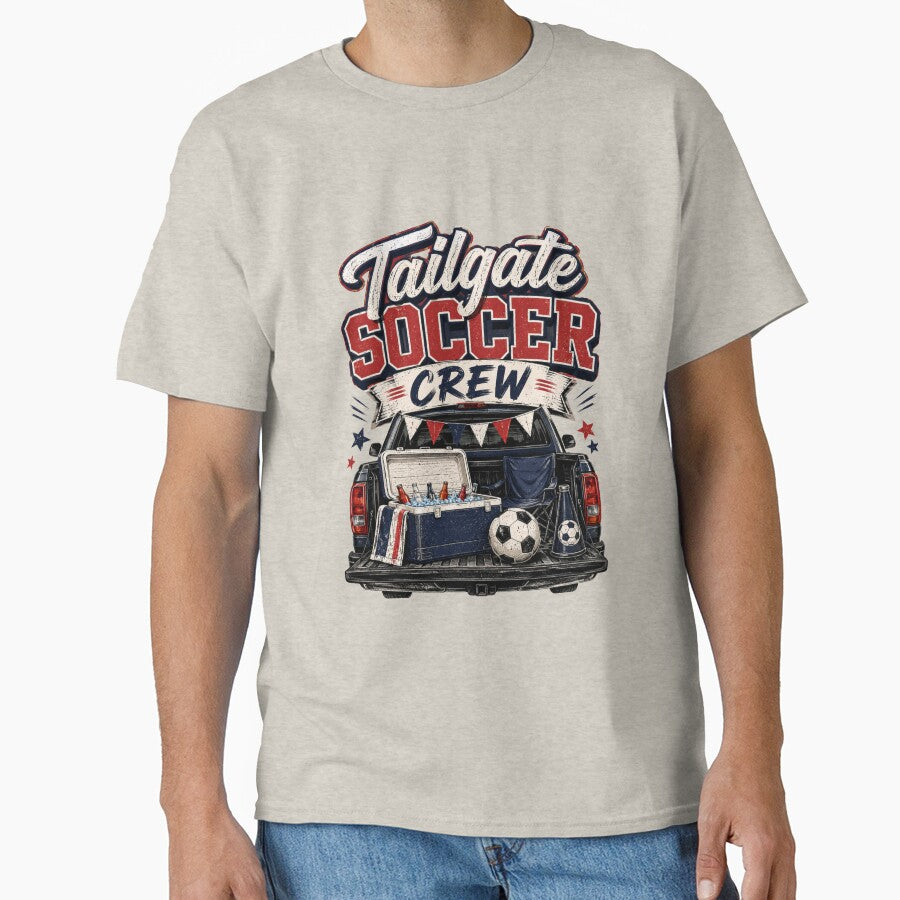 Tailgate Soccer Crew Game Day Design by Stickers  Designer